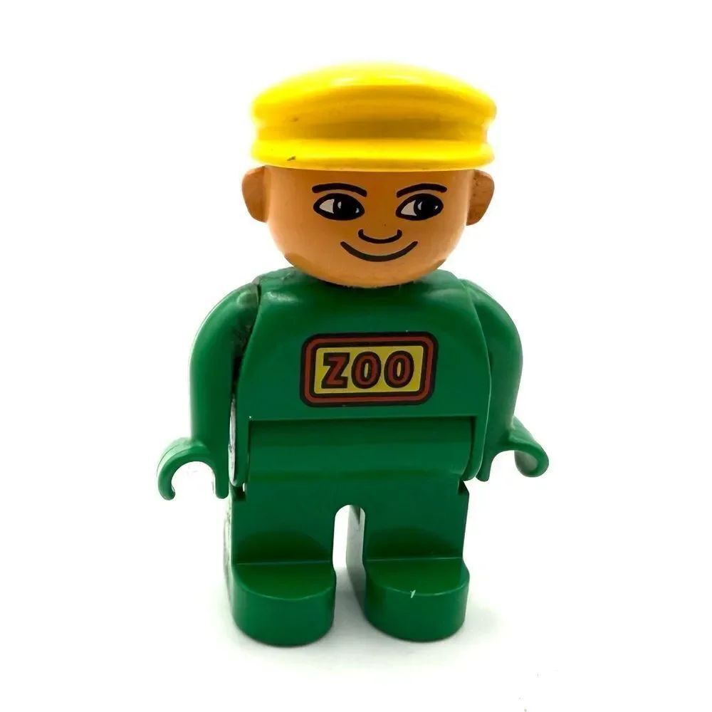 Vintage Lego Duplo Zoo Keeper Preschool